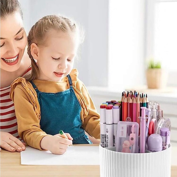 360 Degree Rotating Desk Organizers ,Pencil Cup,Office Organization and Storage - Picture 6 of 6